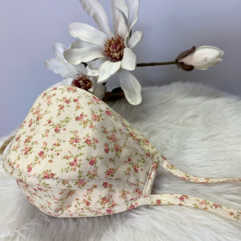 🇺🇸🌼 Vintage Floral Custom Washable Face Mask